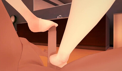 (3D Hentai)(Seven Deadly Sins) Diane footjob