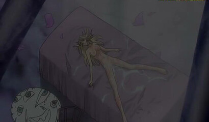 Alien ducks fuck a busty blonde in all holes in a porn cartoon