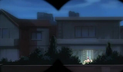 Japanese student with glasses fucks classmate in hentai cartoon