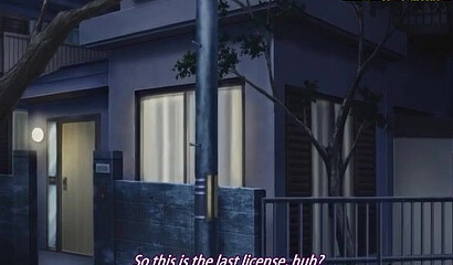 Redheaded anime girl deep sucks cock before good sex