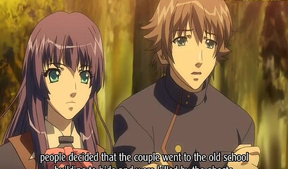 The guy rescued the anime hottie and took advantage of her wet pussy