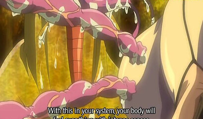 The guy rescued the anime hottie and took advantage of her wet pussy