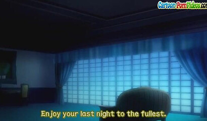 Big-boobed cartoon characters have a dirty threesome.