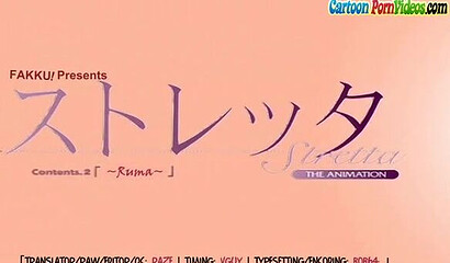 Anime hottie in sexy lingerie enjoys hot sex