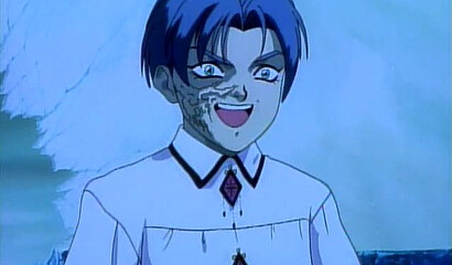 A monster with tentacles publicly fucks a poor girl in all her holes