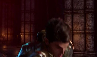 Young prince fucks sexy 3D cartoon princess with big dick