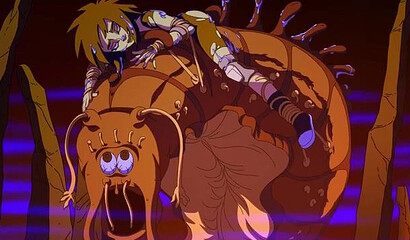 The devil kidnapped and raped the Ghostbusters girl with a huge dick.