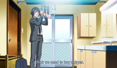 Cute anime chick cheats on her husband with a coworker