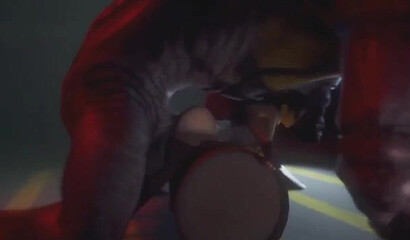 Horrible demon fucks girl with big horse cock in 3D porn