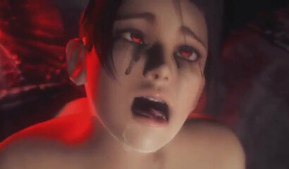 Horrible demon fucks girl with big horse cock in 3D porn