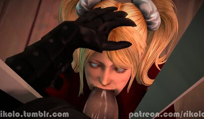 Female police officers with futanari dicks fuck an inmate in prison