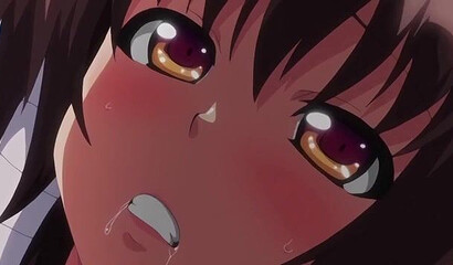 Hentai schoolgirls with big tits fill their pussies with male cum