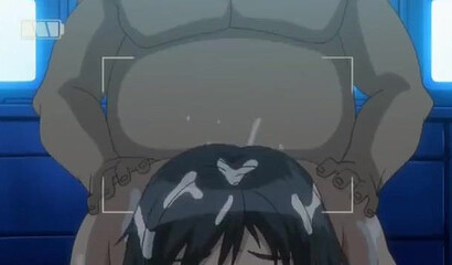 Old pervert roughly fucks a married Japanese woman in an anime XXX cartoon