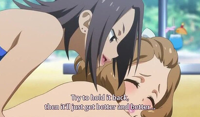 A selection of arousing scenes with Yuri - the heroine of the anime cartoon Valkyrie Drive