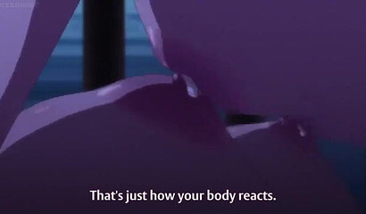 A selection of arousing scenes with Yuri - the heroine of the anime cartoon Valkyrie Drive