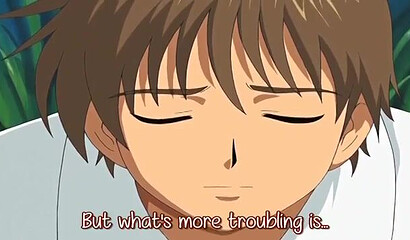 Busty stepmother sucks cock and fucks stepson in hentai cartoon