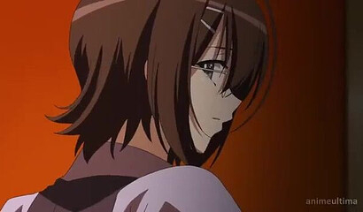 Beautiful anime blonde loses her virginity to an inexperienced guy