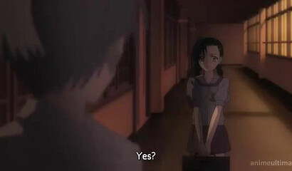 Beautiful anime blonde loses her virginity to an inexperienced guy