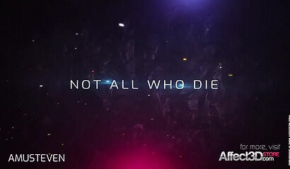 An ancient monster fucks Lara Croft from Tomb Raider in an abandoned tomb