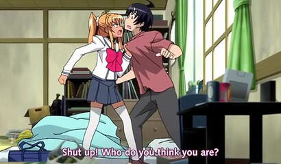 Young hentai cartoon guy fucks his girlfriend in the pool