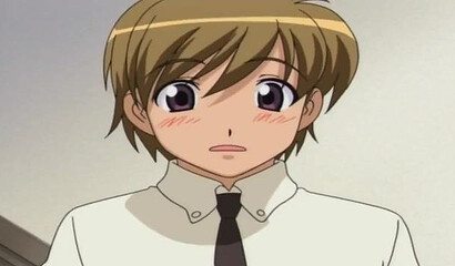 Schoolboys in a hentai cartoon have sex in the nurse's office.