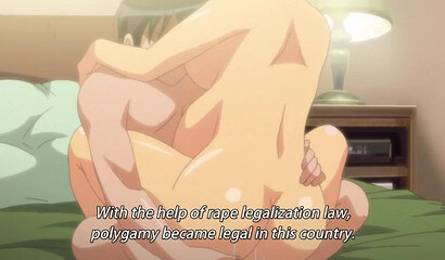 Guys fuck hentai girls with big tits in porn cartoon