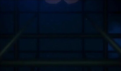 A cuckold husband watches his wife fuck his lover in a hentai cartoon