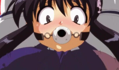 Succubus forces a guy with glasses to fuck a young schoolgirl in hentai porn