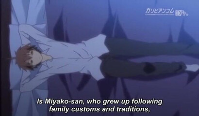 Cute hentai schoolgirl sucks cock and fucks with classmate in XXX cartoon