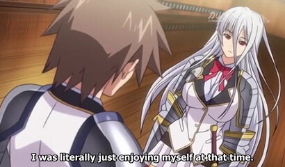 Cute hentai schoolgirl sucks cock and fucks with classmate in XXX cartoon