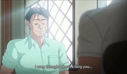 Big-titted housewife fucks a detective while her husband watches