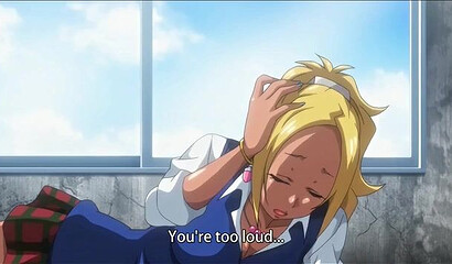 Fat man fucks young sluts in hentai porn cartoon