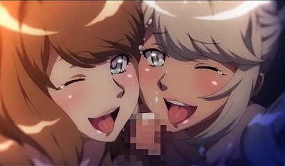 Hentai incest: half-sister with big tits got her brother's cum in her pussy