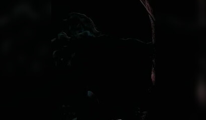 Trolls with huge dicks fuck Lara Croft from the Tomb Raider game into a cave