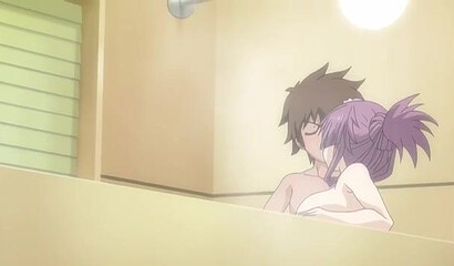 Anime guy tries BDSM and anal sex with his maid