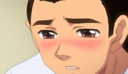 Hentai teen watches men in the woods fuck his mature auntie