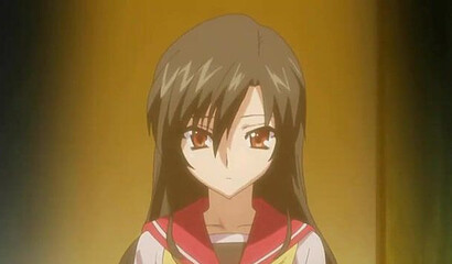 Hentai nurse with big tits jerks off and sucks teenager's cock