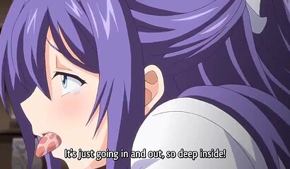 Anime porn hero Keiichi Oyamada satisfies cute blonde girl