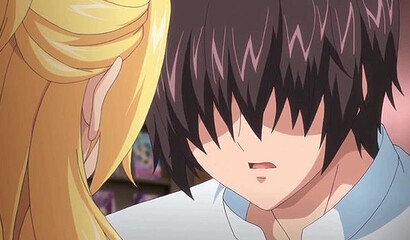 Anime porn hero Keiichi Oyamada satisfies cute blonde girl