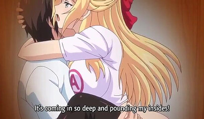 Anime porn hero Keiichi Oyamada satisfies cute blonde girl