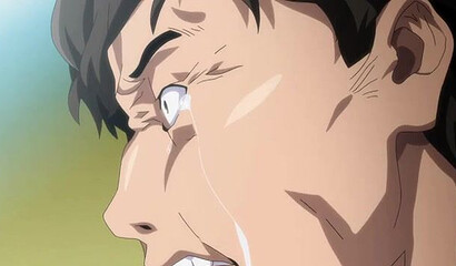 Angry hentai cartoon guy fucks a girl's virgin pussy with a bat