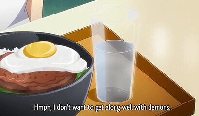 Tropical Kiss 3 - Anime guy Kaito took the virginity of a harem hottie