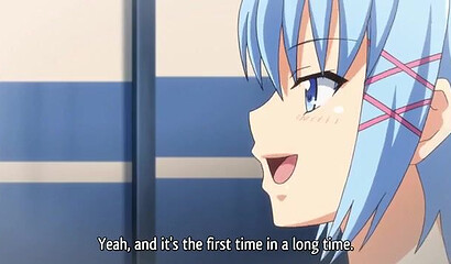 Tropical Kiss 3 - Anime guy Kaito took the virginity of a harem hottie