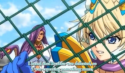 Hentai cartoon heroine fucks an alien horse with a big dick