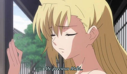 Hentai cartoon schoolgirl watches her friend get fucked in all her holes