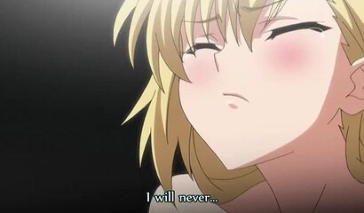 Hentai cartoon schoolgirl watches her friend get fucked in all her holes