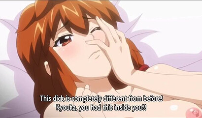 School friends have lesbian sex with strapon in XXX hentai