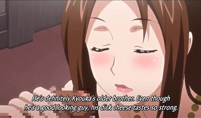 School friends have lesbian sex with strapon in XXX hentai