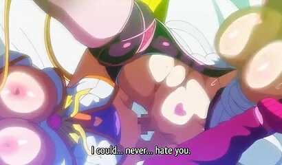 Hentai lesbian grew a futanari cock and fucked her girlfriend well