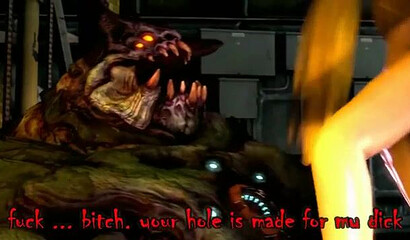 Busty Samus Aran gets fucked by alien monsters in 3D cartoon